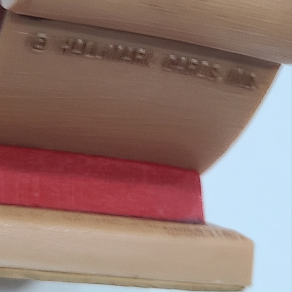 Hallmark Stocking Hanger Baby first Christmas 1984 Rocking Horse - Picture 7 of 8